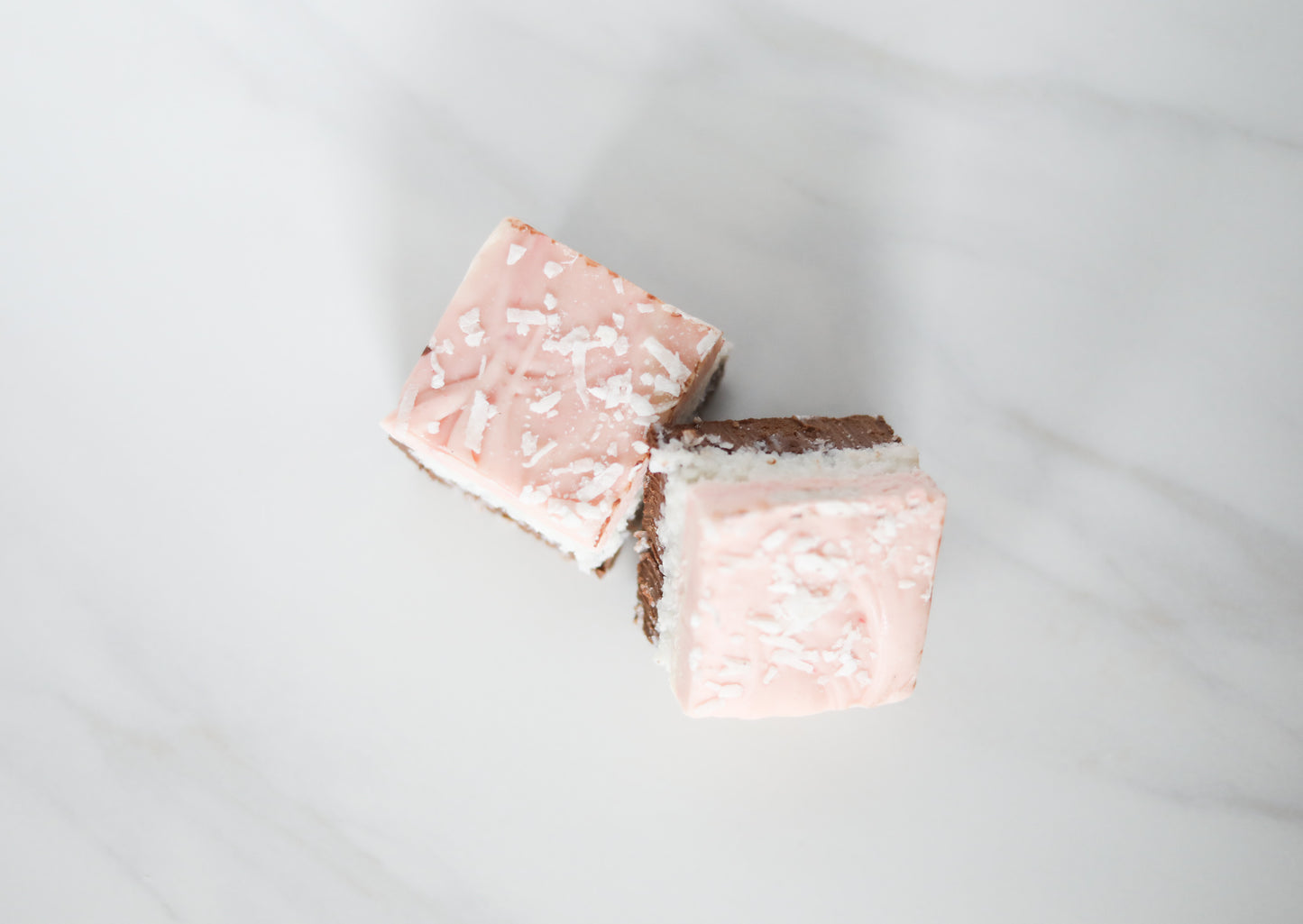 Dark Chocolate Coconut Raspberry Fudge