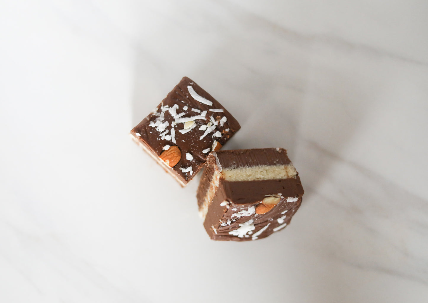 Chocolate Coconut Almond Fudge