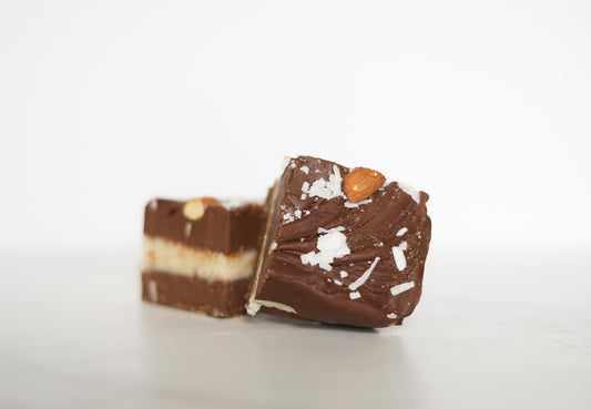 Chocolate Coconut Almond Fudge
