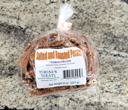 Salted and Roasted Pecans