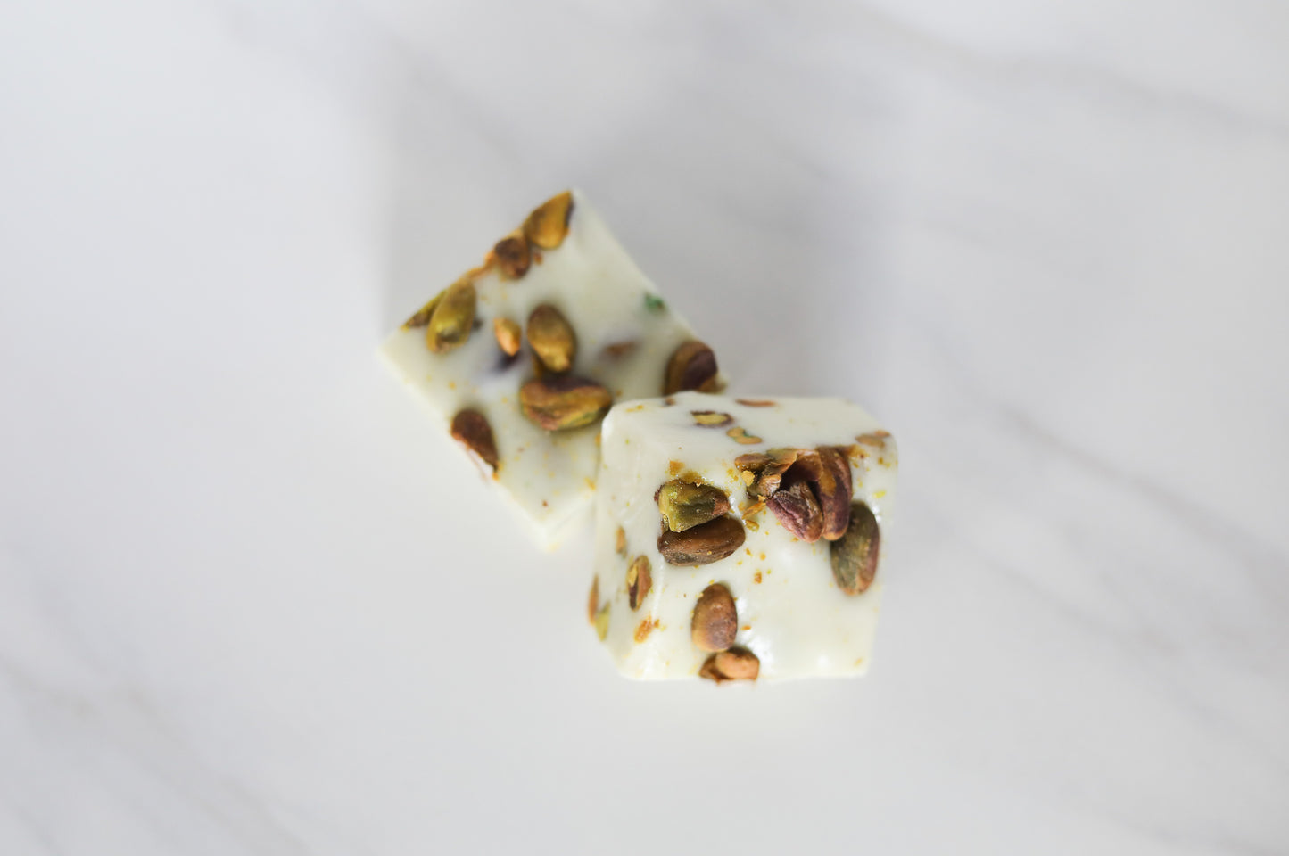 Reduced Sugar Pistachio Fudge