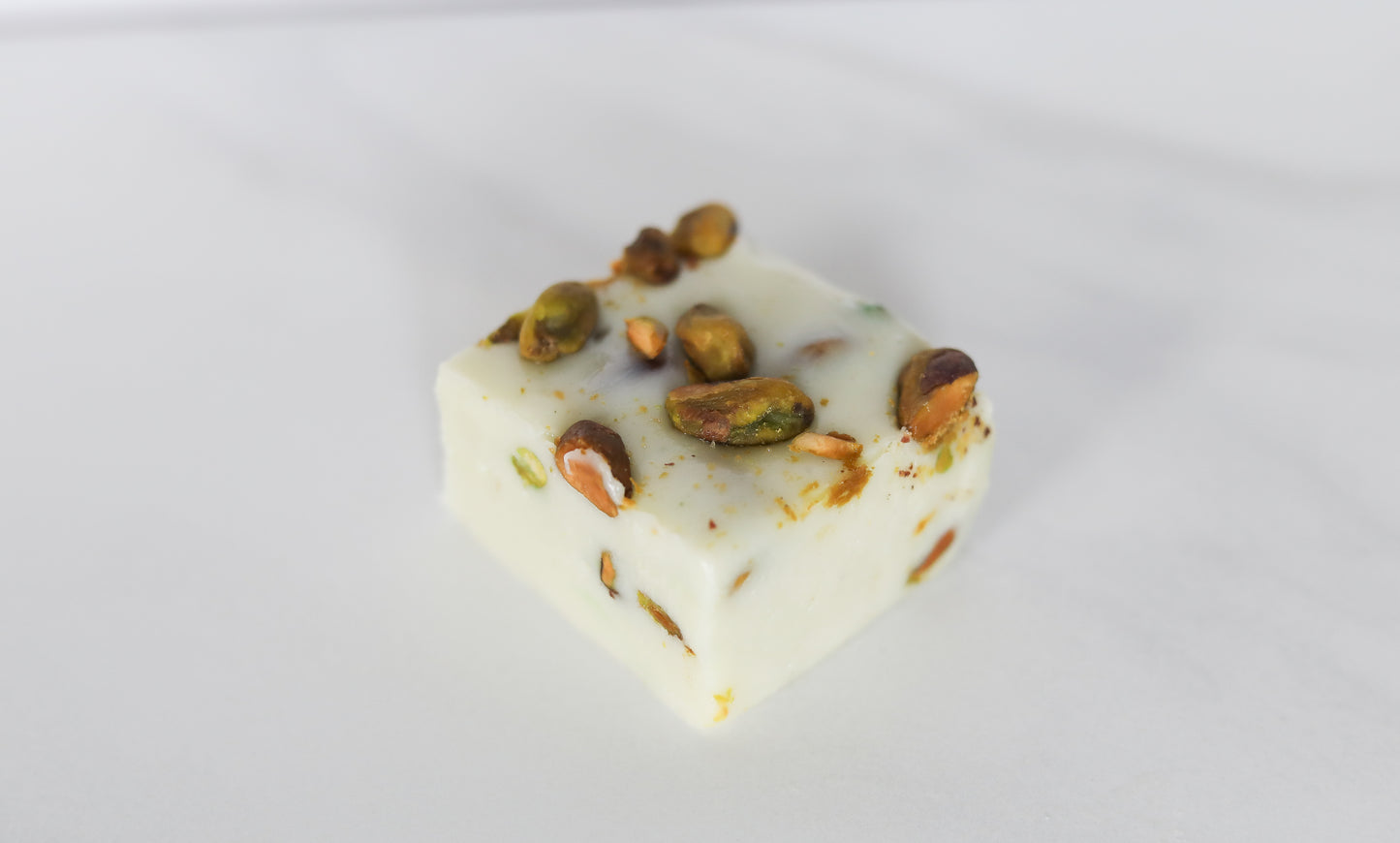 Reduced Sugar Pistachio Fudge