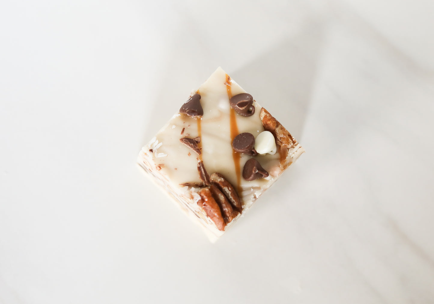 Turtle Cheesecake Fudge